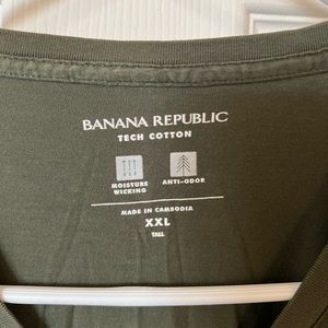 Banana Republic Tech Cotton - Men’s XXL Tall